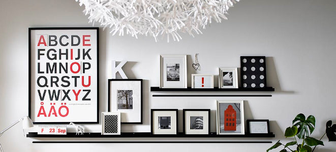 How to get IKEA Ribba Frames to Behave